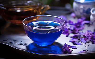 Magia błękitu Klitorii Ternateńskiej